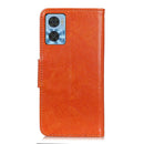 For Motorola Moto E22 / E22i Nappa Texture Horizontal Flip Leather Phone Case(Orange)