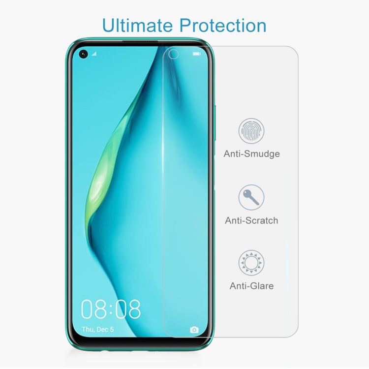 For Huawei Nova 7i 0.26mm 9H Surface Hardness 2.5D Explosion-proof Tempered Glass Non-full Screen Film