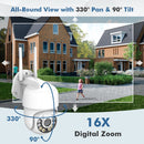 QX59 1920 x 1080P HD 2MP Wireless WiFi Smart Surveillance Camera, Specification:UK Plug
