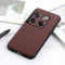 For OnePlus Ace Pro / 10T Lambskin Texture Genuine Leather Phone Case(Brown)