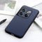 For OnePlus Ace Pro / 10T Lambskin Texture Genuine Leather Phone Case(Blue)
