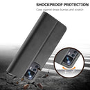 For Xiaomi 12T / 12T Pro LC.IMEEKE Calf Texture Leather Phone Case(Black)