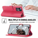For Xiaomi 12T / 12T Pro LC.IMEEKE Calf Texture Leather Phone Case(Red)