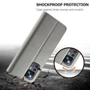 For Xiaomi 12T / 12T Pro LC.IMEEKE Calf Texture Leather Phone Case(Grey)