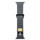 Breathable Skin-friendly Silicone Watch Band For Apple Watch Ultra 49mm / Series 8&7 45mm / SE 2&6&SE&5&4 44mm / 3&2&1 42mm(Grey)
