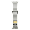 Breathable Skin-friendly Silicone Watch Band For Apple Watch Ultra 49mm / Series 8&7 45mm / SE 2&6&SE&5&4 44mm / 3&2&1 42mm(Beige)