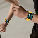 Breathable Skin-friendly Silicone Watch Band For Apple Watch Ultra 49mm / Series 8&7 45mm / SE 2&6&SE&5&4 44mm / 3&2&1 42mm(Yellow)