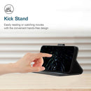 For Xiaomi 12T/12T Pro/Redmi K50 Ultra Stitching Calf Texture Buckle Leather Phone Case(Black)
