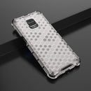 For Xiaomi Redmi Note 9 Pro Shockproof Honeycomb PC + TPU Protective Case(White)