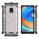 For Xiaomi Redmi Note 9 Pro Shockproof Honeycomb PC + TPU Protective Case(White)