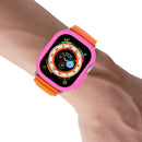 For Apple Watch Ultra 49mm Candy TPU Protective Case(Pink)