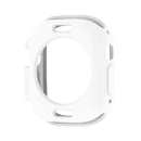 For Apple Watch Ultra 49mm Candy TPU Protective Case(White)
