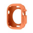 For Apple Watch Ultra 49mm Candy TPU Protective Case(Orange)