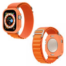 For Apple Watch Ultra 49mm Candy TPU Protective Case(Orange)