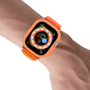 For Apple Watch Ultra 49mm Candy TPU Protective Case(Orange)