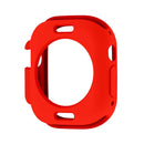 For Apple Watch Ultra 49mm Candy TPU Protective Case(Red)