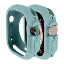 For Apple Watch Ultra 49mm Candy TPU Protective Case(Green)