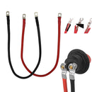 300A 6AWG Car Yacht Battery Selector Isolator Disconnect Rotary Switch Cut With Power Cord