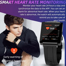 KS01 1.85 Inch Smart Watch Supports Blood Glucose Detection, Blood Pressure Detection, Blood Oxygen Detection(Black)