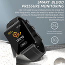 KS01 1.85 Inch Smart Watch Supports Blood Glucose Detection, Blood Pressure Detection, Blood Oxygen Detection(Black)