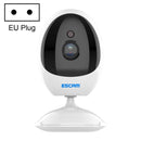 ESCAM QF006 3MP 1296P HD Indoor Wireless PTZ IP Camera IR Night Vision AI Humanoid Detection Home Security CCTV Monitor, Plug Type:EU Plug(White)