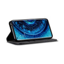 For OPPO Find X2 Pro Denim Texture Casual Style Horizontal Flip Leather Case with Holder & Card Slots & Wallet(Black)