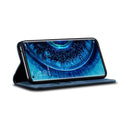 For OPPO Find X2 Pro Denim Texture Casual Style Horizontal Flip Leather Case with Holder & Card Slots & Wallet(Blue)