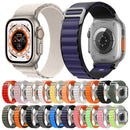 For Apple Watch Ultra 49mm Nylon Watch Band(Orange)