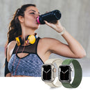 For Apple Watch Ultra 49mm Nylon Watch Band(Black)