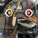For UTV / ATU Car Turn Signal Light Toggle Switch Turn Signal Kit, Style:Vertical Turn Switch