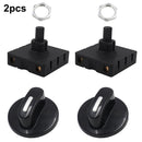 Type A 2 Pair 4 Gear 3 Speed Rotary Switch Fan Heater Speed Selector