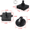 Type B 2 Pair 4 Gear 3 Speed Rotary Switch Fan Heater Speed Selector