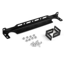 British 330mm Car Engine Oil Cooler Mounting Bracket Kit(Black)