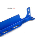 British 330mm Car Engine Oil Cooler Mounting Bracket Kit(Black)