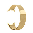 For Google Pixel Watch Milanese Stainless Steel Metal Watch Band(Gold)