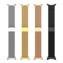 For Google Pixel Watch Milanese Stainless Steel Metal Watch Band(Black)