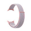 For Google Pixel Watch Nylon Woven Watch Band(Powder Sand)