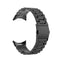 For Google Pixel Watch Three Strains Stainless Steel Metal Watch Band(Black)