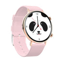 HAMTOD GW33S 1.28 inch TFT Screen Smart Watch, Support Heart Rate Detection / Blood Pressure Detection / Blood Oxygen Detection(Rose Gold)