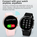 HAMTOD GW33S 1.28 inch TFT Screen Smart Watch, Support Heart Rate Detection / Blood Pressure Detection / Blood Oxygen Detection(Rose Gold)