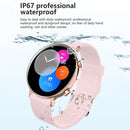 HAMTOD GW33S 1.28 inch TFT Screen Smart Watch, Support Heart Rate Detection / Blood Pressure Detection / Blood Oxygen Detection(White)
