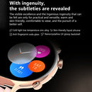 HAMTOD GW33S 1.28 inch TFT Screen Smart Watch, Support Heart Rate Detection / Blood Pressure Detection / Blood Oxygen Detection(Black)