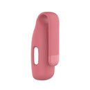 For Fitbit Inspire 3 Steel Sheet Silicone Protective Clip Case Cover(Red)
