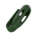 For Fitbit Inspire 3 Steel Sheet Silicone Protective Clip Case Cover(Army Green)