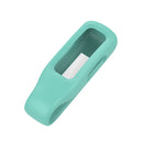 For Fitbit Inspire 3 Steel Sheet Silicone Protective Clip Case Cover(Mint Green)