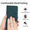 For Motorola Edge 30 Skin Feel Heart Pattern Leather Phone Case With Lanyard(Green)