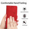 For Motorola Edge 30 Skin Feel Heart Pattern Leather Phone Case With Lanyard(Red)