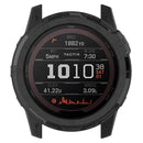 For Garmin Enduro2 / Tactix7 Armor Hollow TPU Watch Case(Black)