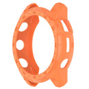 For Garmin Enduro2 / Tactix7 Armor Hollow TPU Watch Case(Orange)