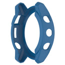 For Garmin Enduro2 / Tactix7 Armor Hollow TPU Watch Case(Dark Blue)